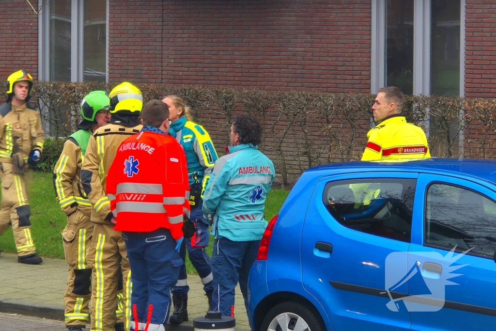 Zeer grote brand in woongebouw