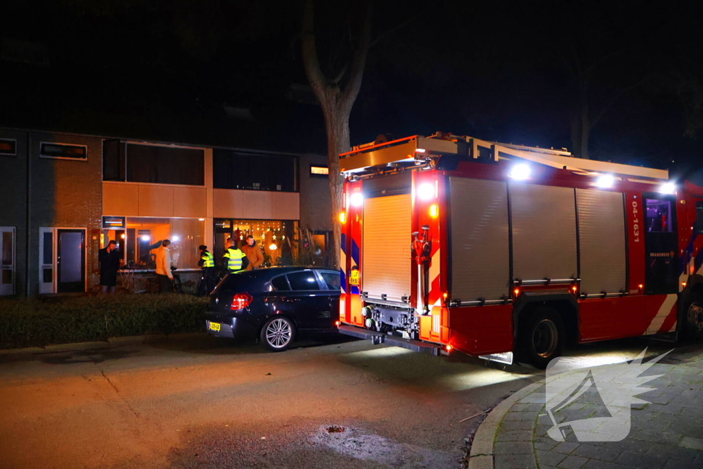 Brandweer ingezet voor brand in woning