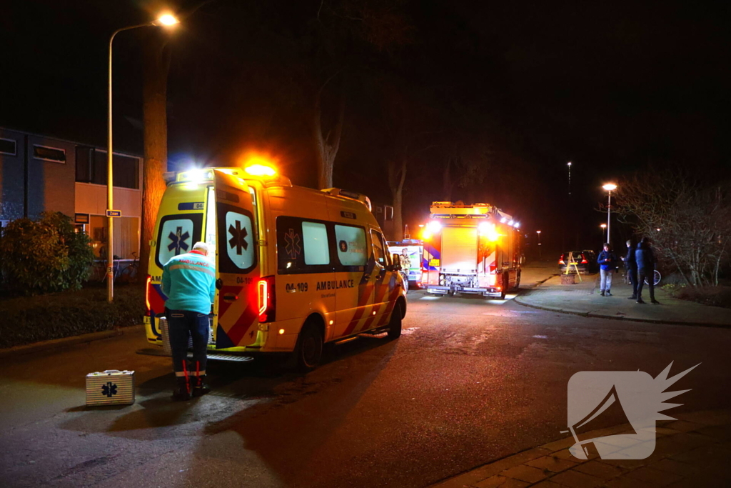 Brandweer ingezet voor brand in woning