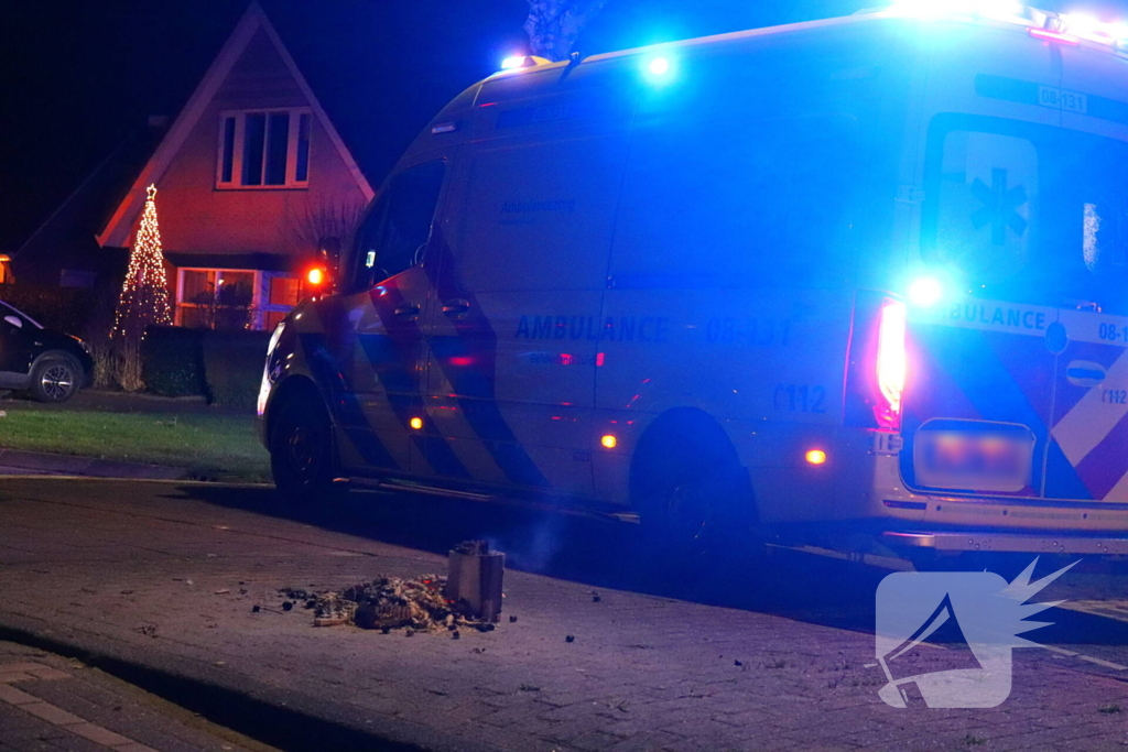 47-jarige man overleden na vuurwerkincident