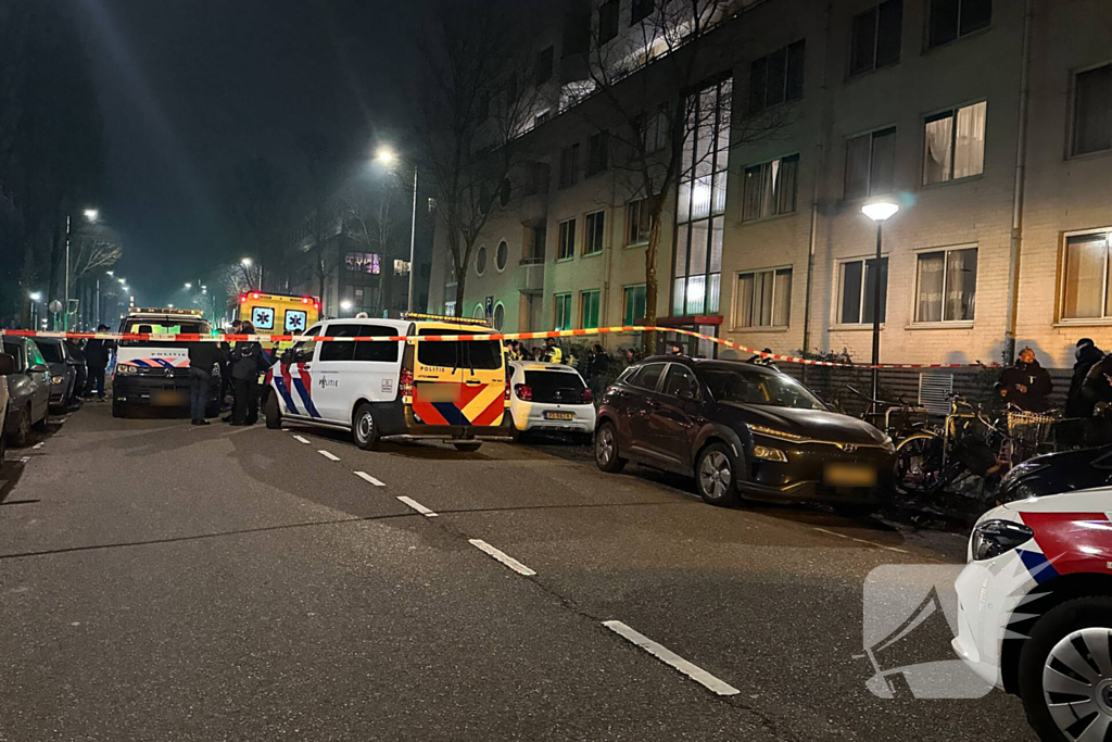 Flinke politie-inzet wegens onrust bij ongeval