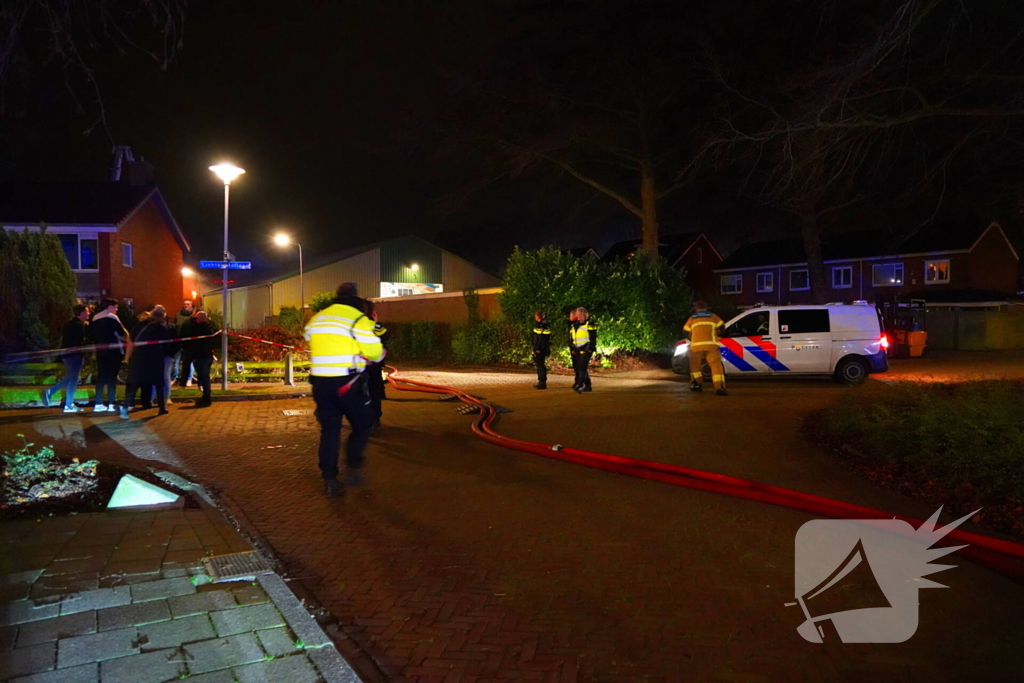 Ontruiming wegens uitslaande brand