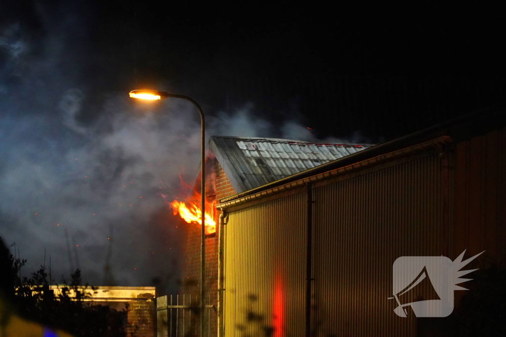 Ontruiming wegens uitslaande brand