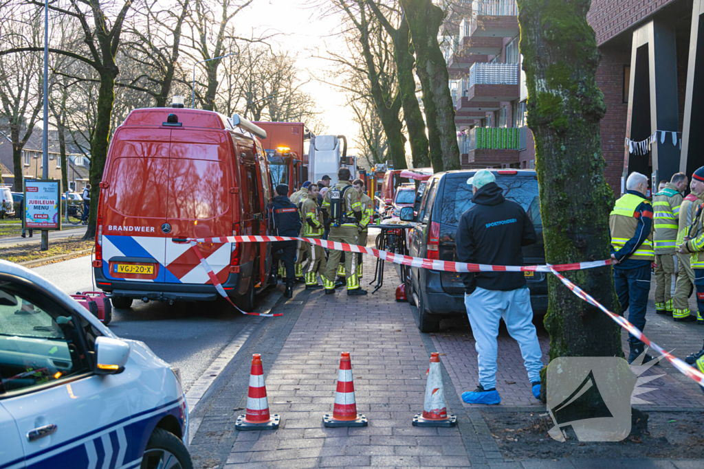 Zwembad ontruimd om sterke chloorlucht