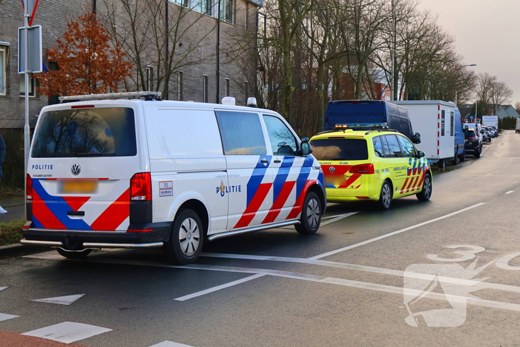 Personenwagen en bakfiets betrokken bij ongeval