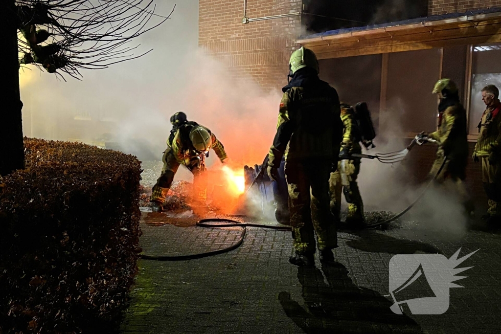 Vermoedelijke brandstichting bij dagbesteding