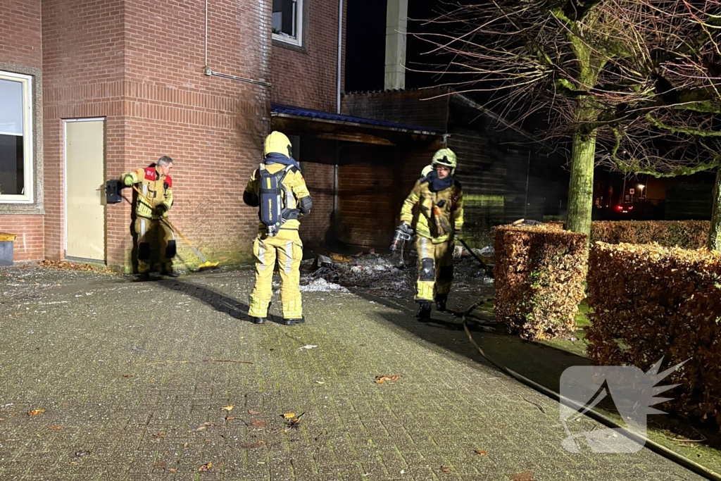 Vermoedelijke brandstichting bij dagbesteding