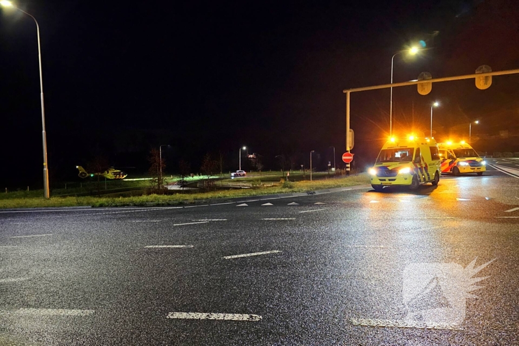 Traumateam assisteert bij medische noodsituatie