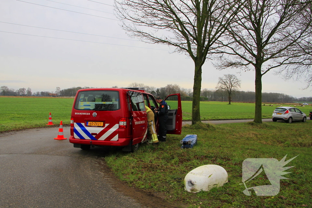 Grote brand in stal