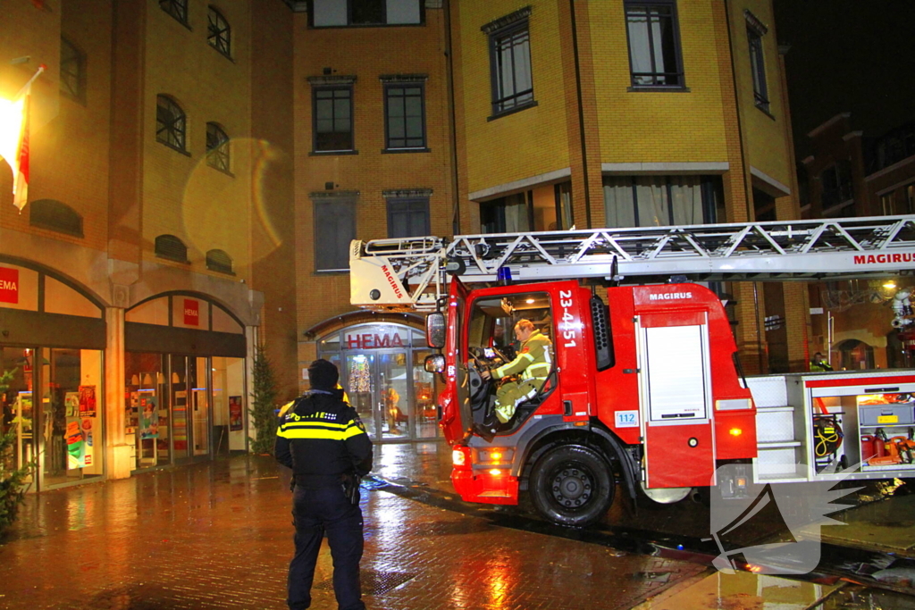 Veel rookontwikkeling bij keukenbrand