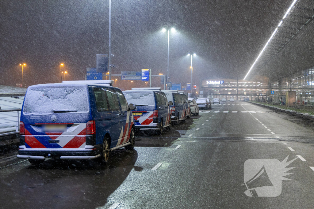 Eerste grote sneeuwval van de winter