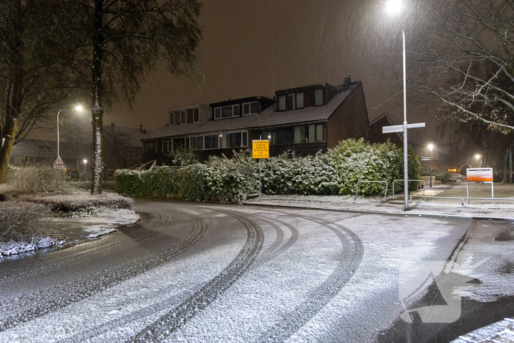 Eerste grote sneeuwval van de winter