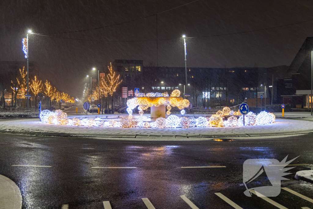 Eerste grote sneeuwval van de winter