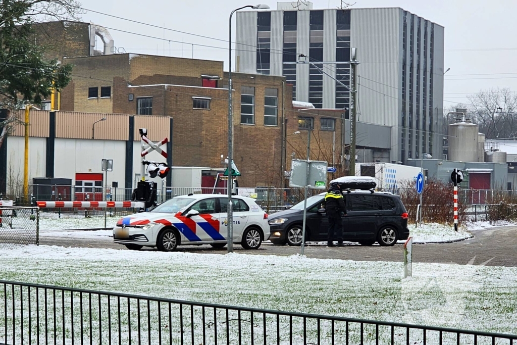 Omleiding door gesloten spoorwegovergangen