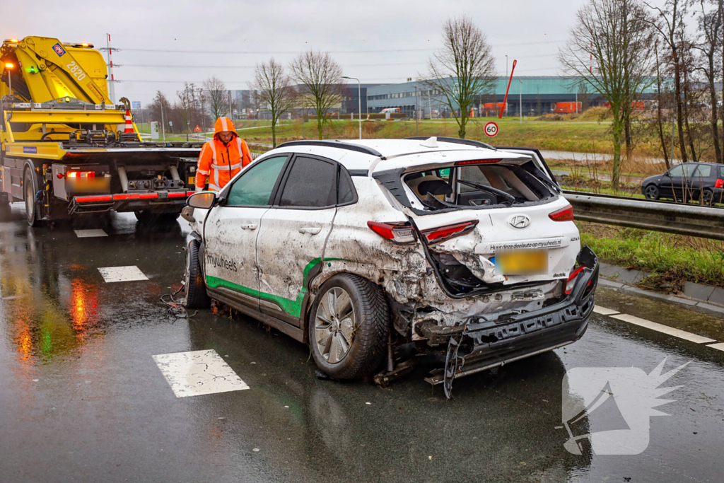 Meerdere voertuigen betrokken bij ongeval