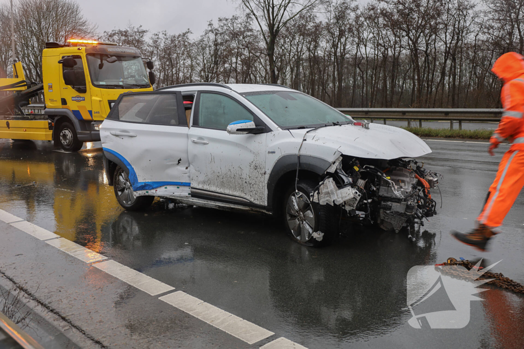 Meerdere voertuigen betrokken bij ongeval