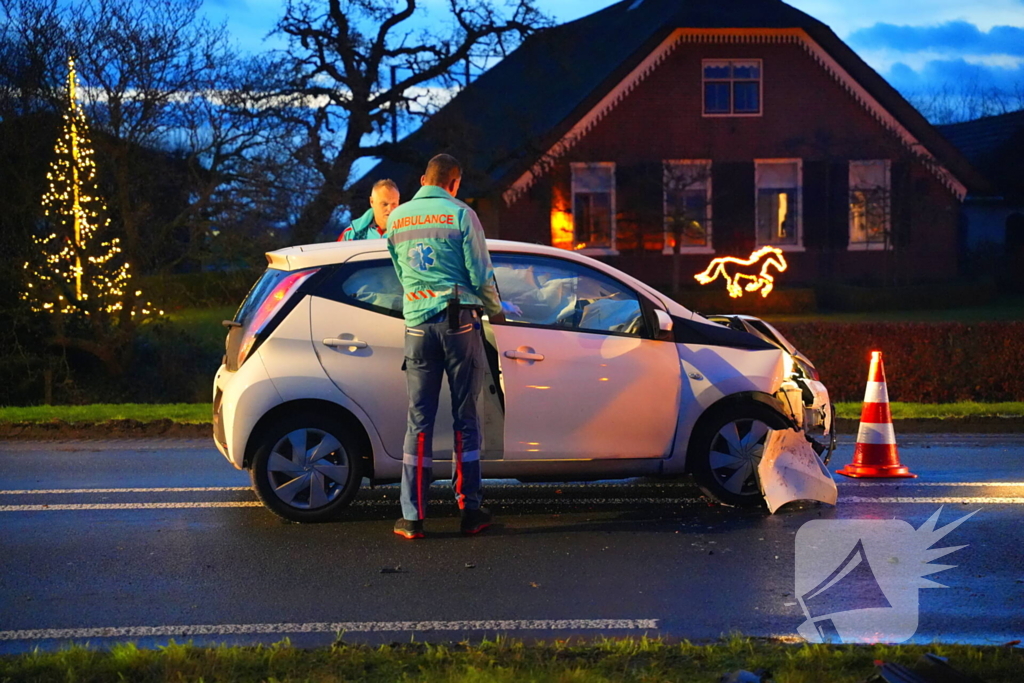 Flinke vertraging na aanrijding