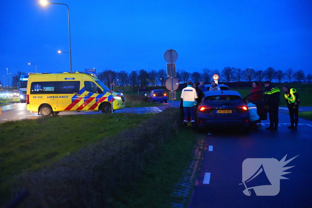 Flinke vertraging na aanrijding