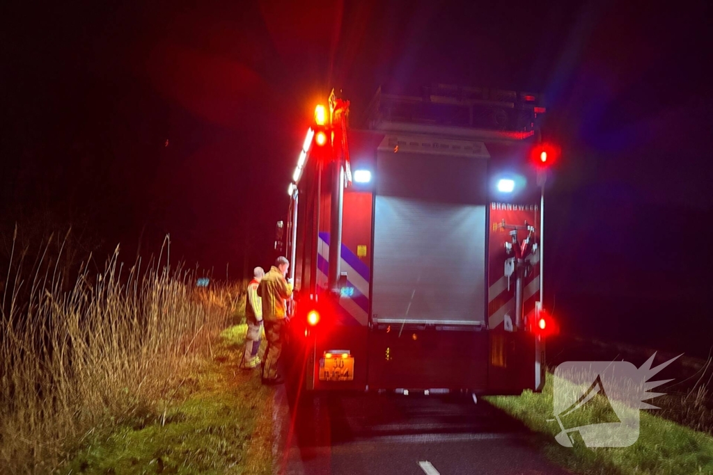 Boompje valt over fietspad