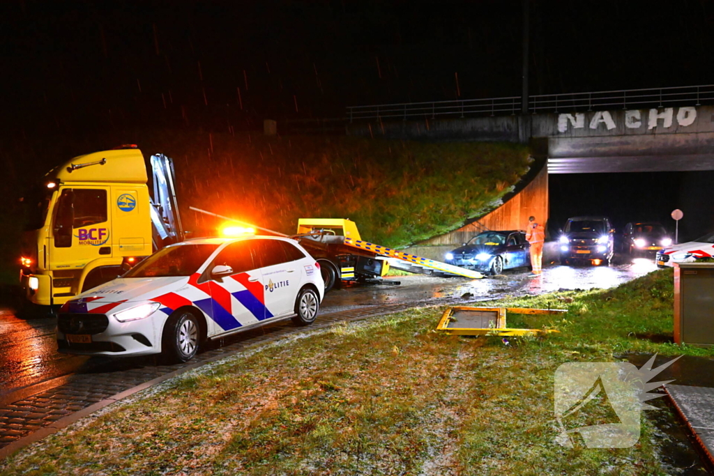 Meerdere ongevallen door plotselinge gladheid na hagelbui