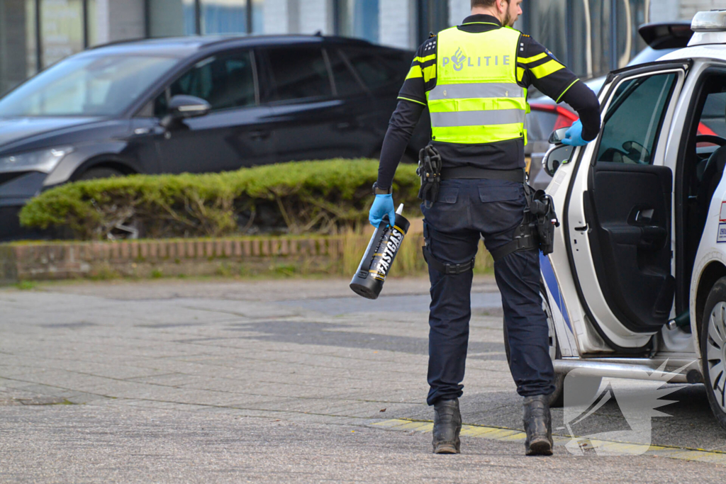 Voorwerpen in beslag genomen bij onderzoek naar inbraak