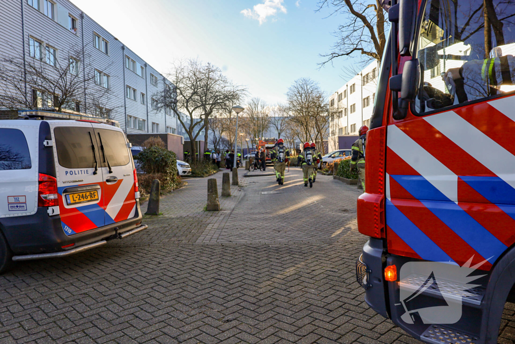 Snelle actie voorkomt ernstige schade bij keukenbrand