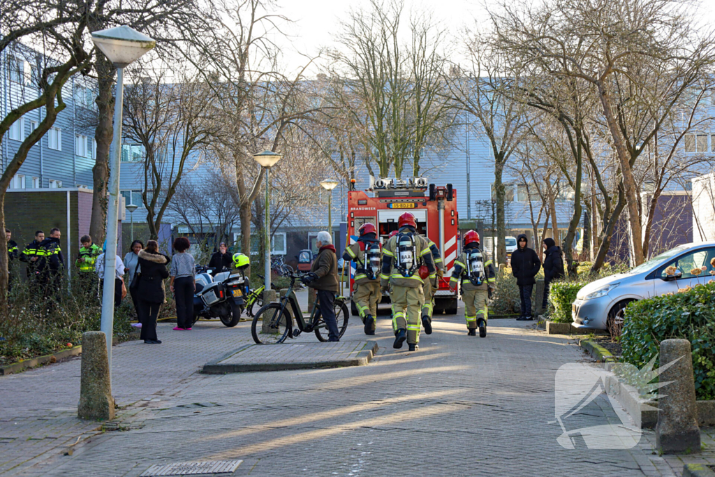 Snelle actie voorkomt ernstige schade bij keukenbrand