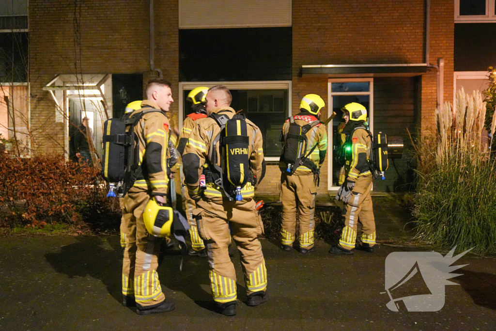 Rookmelder voorkomt erger bij woningbrand