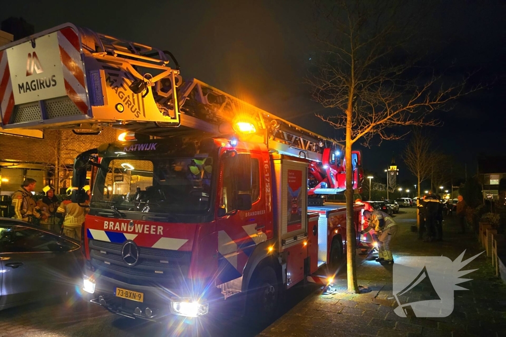 Twee schoorsteenbranden tegelijkertijd