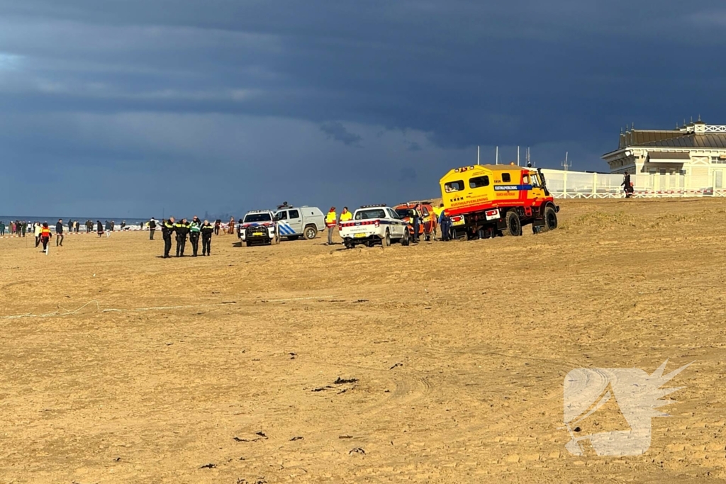 Vat met mogelijk chloorgas aangetroffen op strand