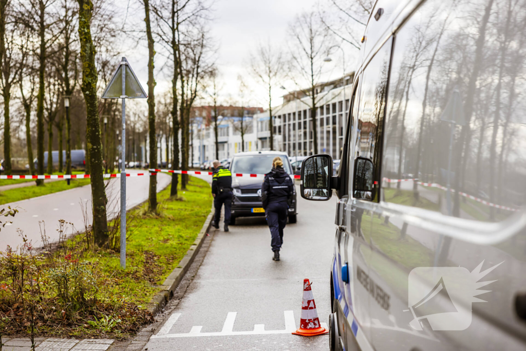 Groot gebied afgezet na vondst explosief