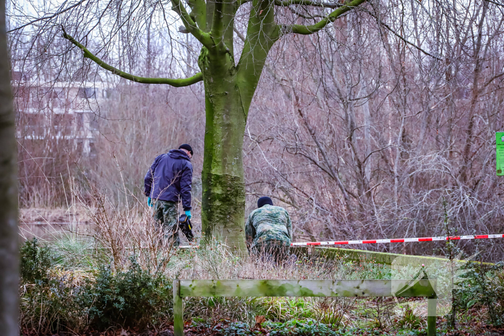 Groot gebied afgezet na vondst explosief