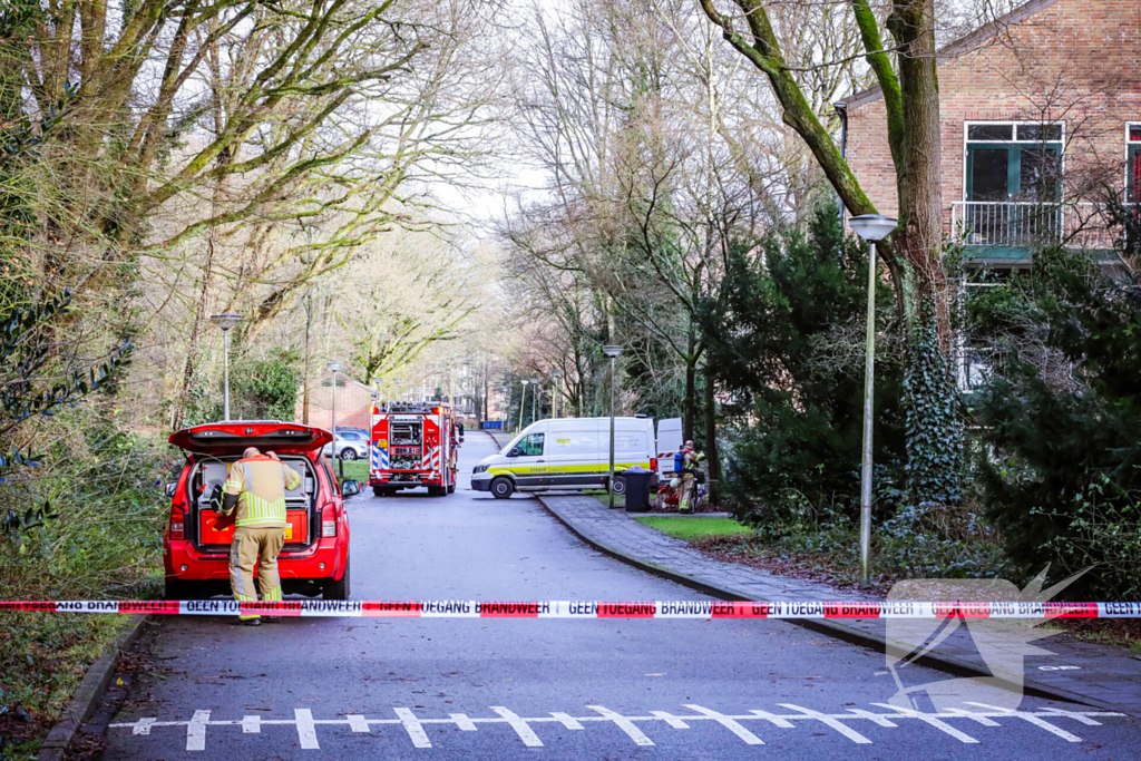 Portiekflat ontruimd door gaslekkage