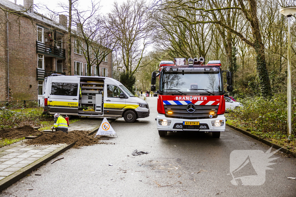 Portiekflat ontruimd door gaslekkage