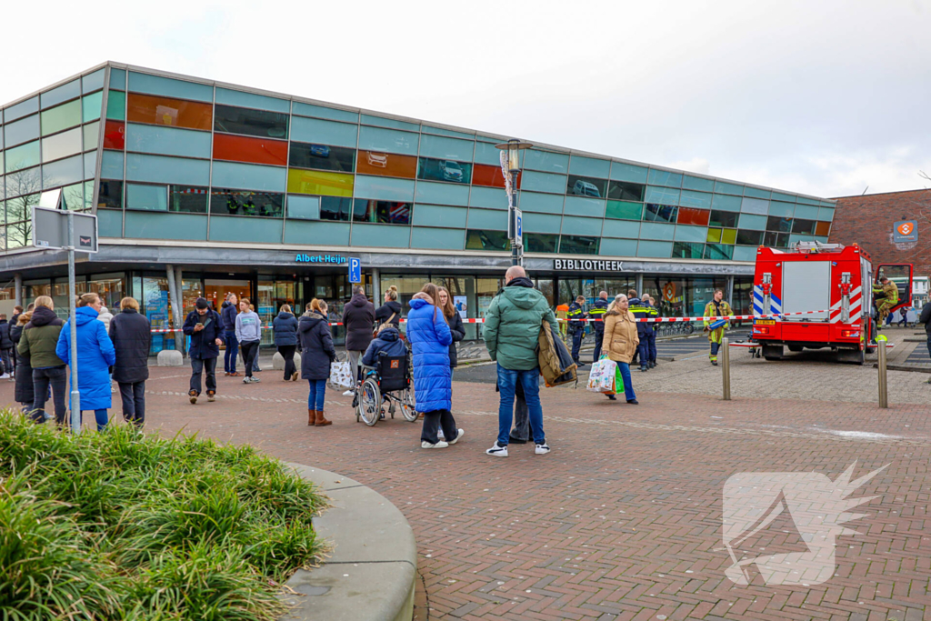 Supermarkt Albert Heijn ontruimd