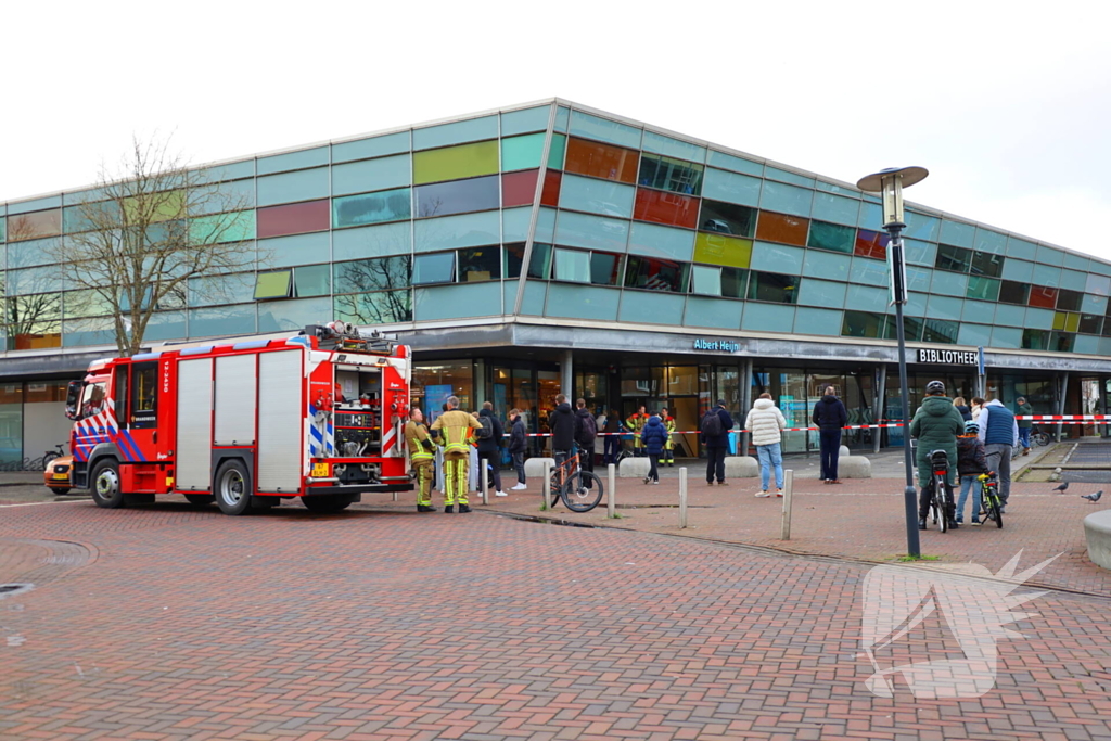 Supermarkt Albert Heijn ontruimd