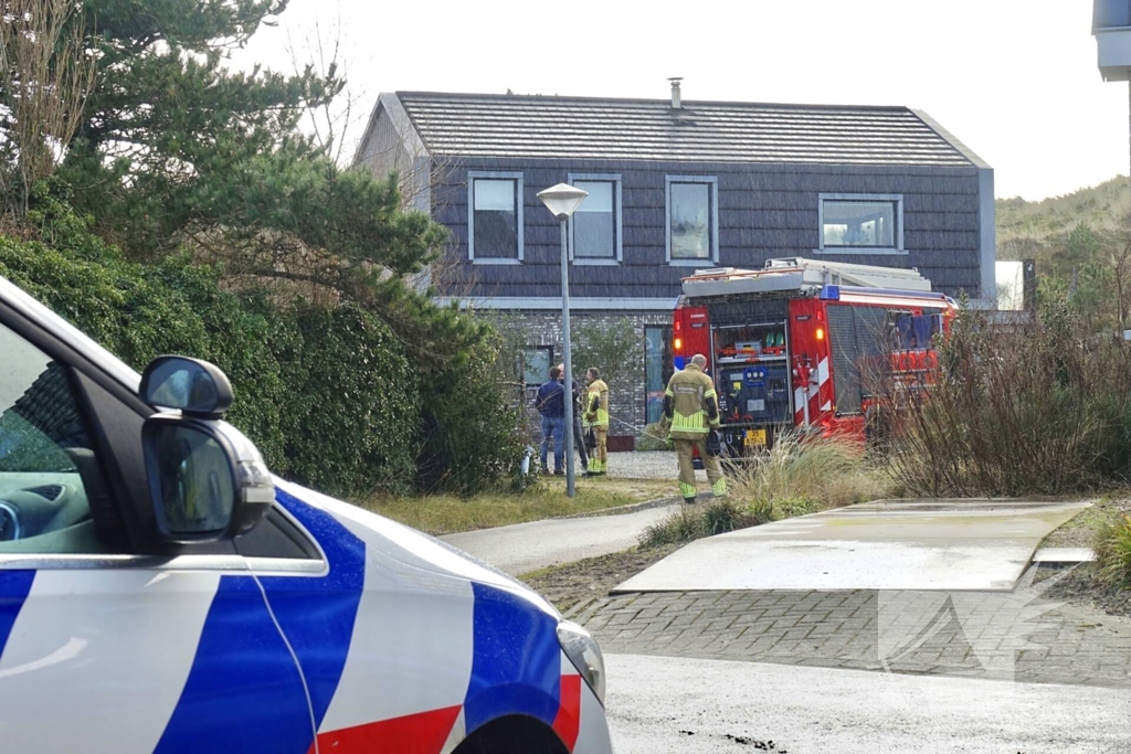 Brand in bosschage snel onder controle