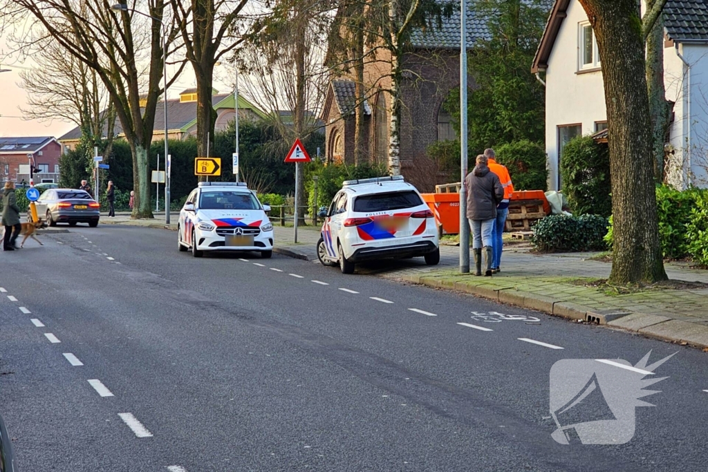 Politie massaal ingezet voor verdachte situatie bij woning in aanbouw