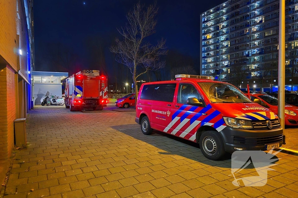 Brandweer doet onderzoek naar vreemde lucht