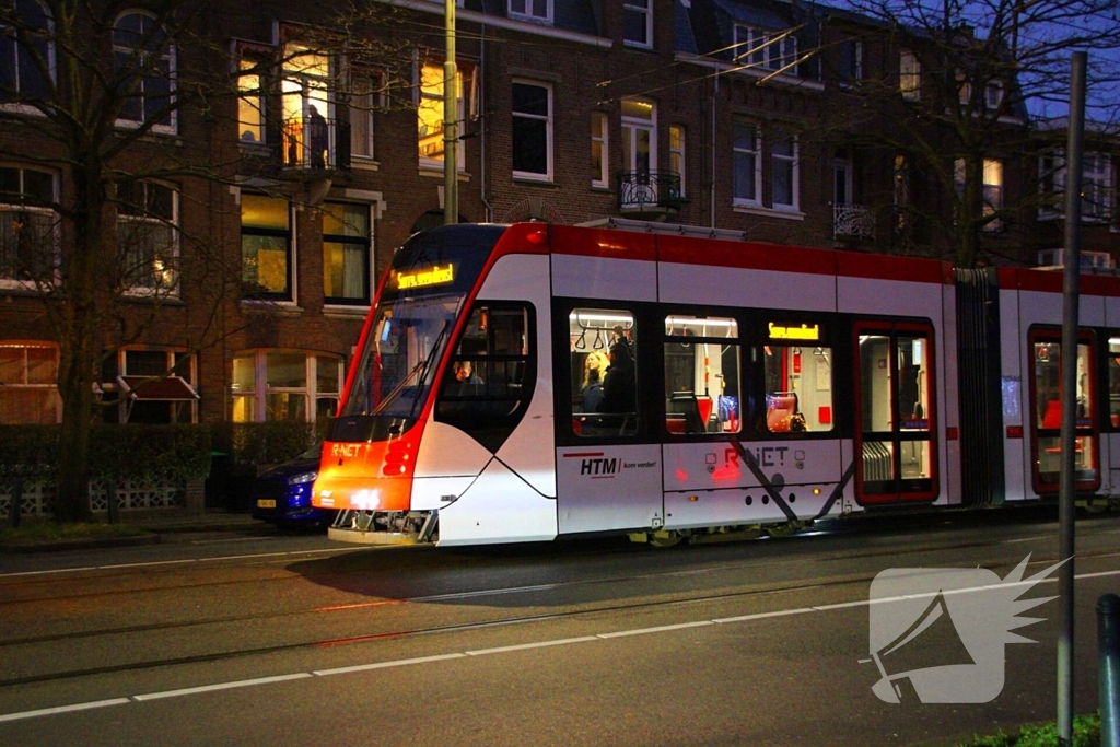 Persoon gewond bij botsing tussen tram en auto