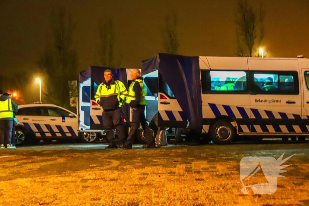 Auto in beslag genomen bij grote verkeerscontrole