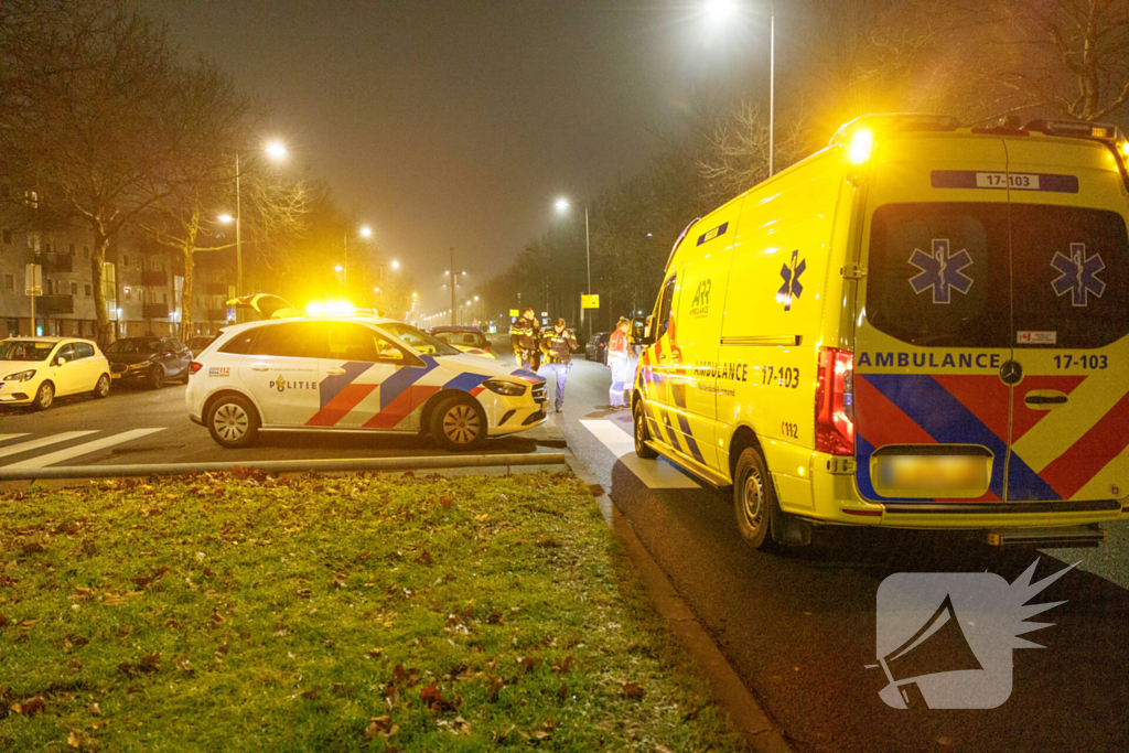 Persoon aangereden op zebrapad