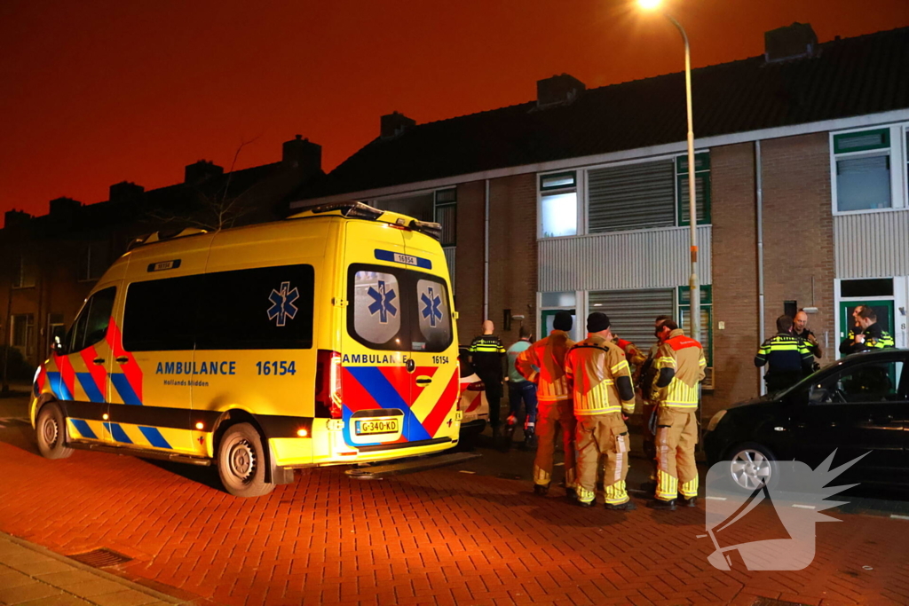 Onderzoek in woning naar koolmonoxide, traumateam opgeroepen