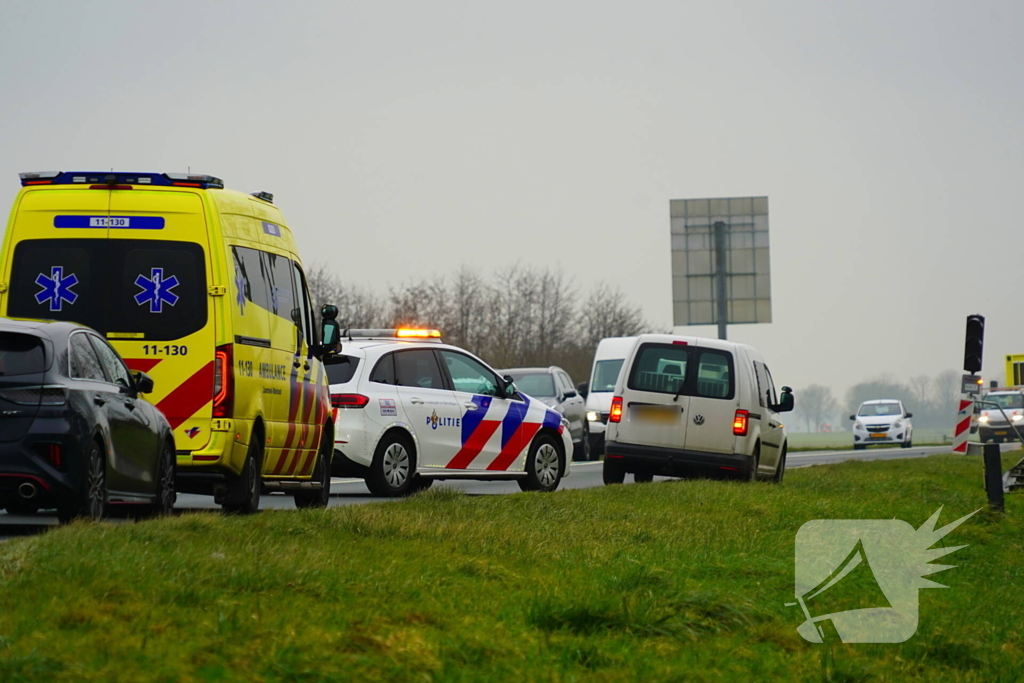 Drie voertuigen betrokken bij ongeval