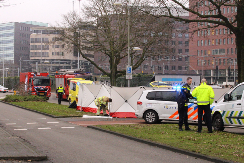 Ernstige aanrijding tussen auto en fietser