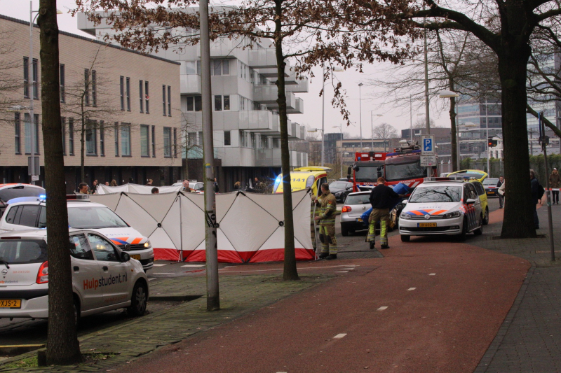 Ernstige aanrijding tussen auto en fietser