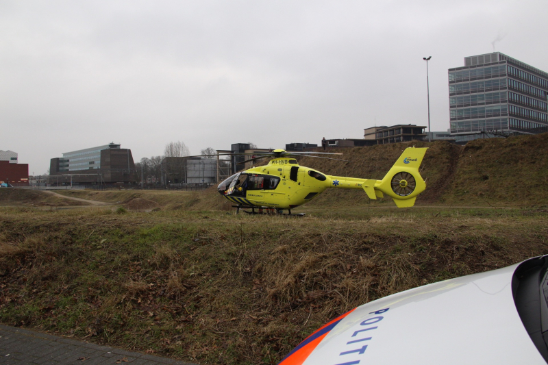 Ernstige aanrijding tussen auto en fietser