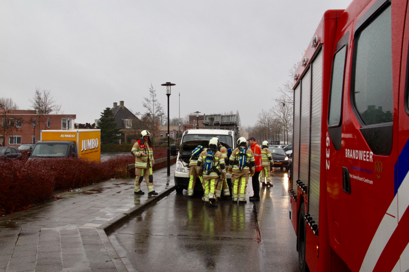 Autobrand blijkt mee te vallen