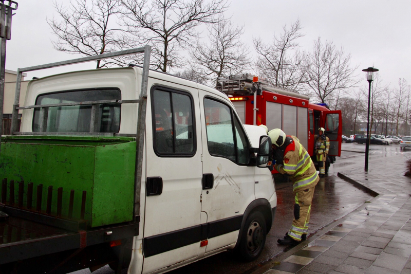 Autobrand blijkt mee te vallen