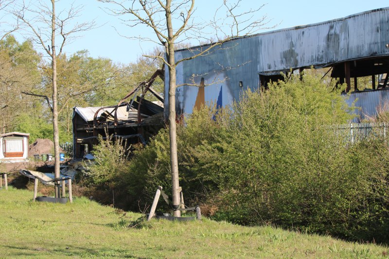 Zeer grote brand bij BVA Auctions, the day after